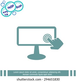 Click, hand icon