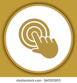 click, hand icon 