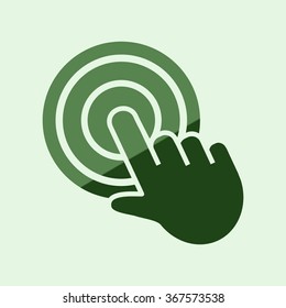 click, hand icon 