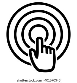 Click, hand icon