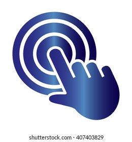click, hand icon 