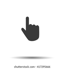 click, hand icon
