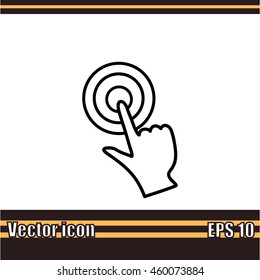 Click hand icon