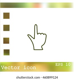  Click hand icon