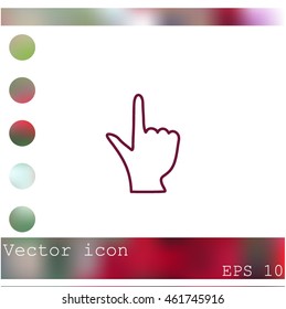  Click hand icon