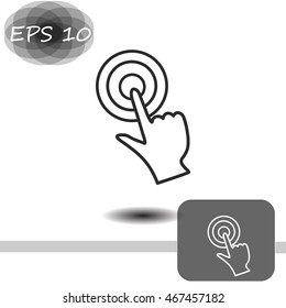 Click hand icon