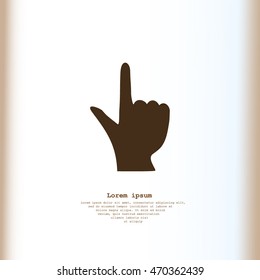  Click hand icon
