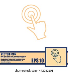  Click hand icon