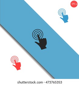  Click hand icon