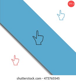  Click hand icon