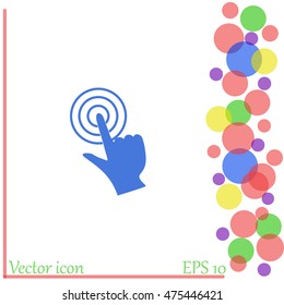  Click hand icon