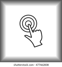  Click hand icon