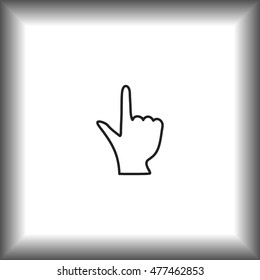  Click hand icon