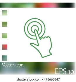  Click hand icon