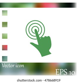  Click hand icon