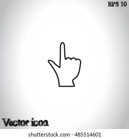  Click hand icon