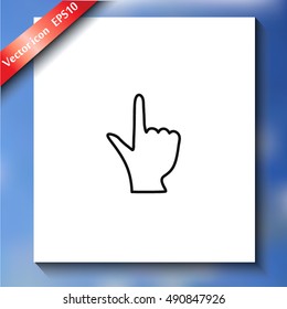  Click hand icon