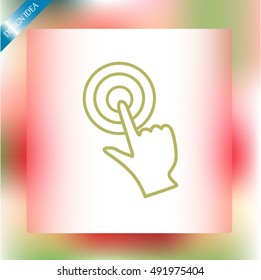 Click hand icon