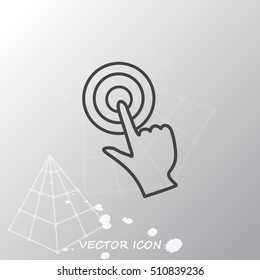  Click hand icon