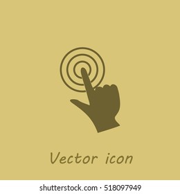  Click hand icon