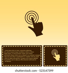  Click hand icon