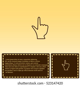  Click hand icon