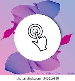  Click hand icon