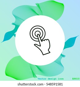  Click hand icon