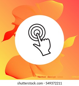  Click hand icon