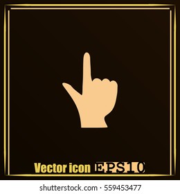  Click hand icon