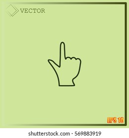  Click hand icon