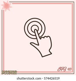  Click hand icon