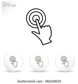  Click hand icon