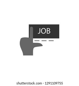 click, hand icon. Element of marketing icon for mobile concept and web apps. Detailed click, hand can be used for web and mobile