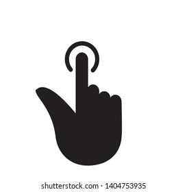Click hand icon vector illustration