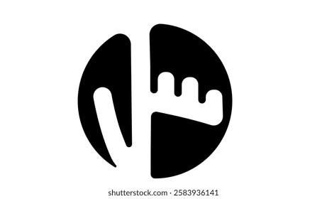 click here , black isolated silhouette