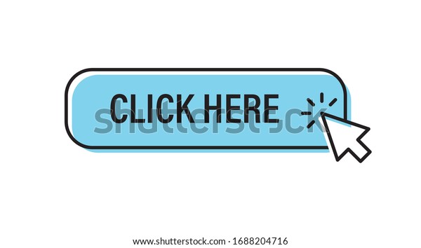 Click Here Button Arrow Clicking Icon Stock Vector (Royalty Free ...