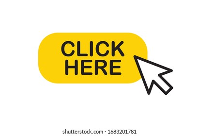 Click here button with clicking arrow icon