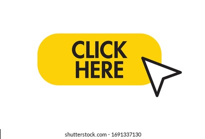 Click here button with clicking arrow icon