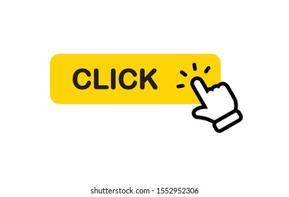 Click Here Button Images, Stock Photos &amp; Vectors | Shutterstock