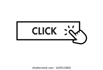 Click here button with hand clicking icon.