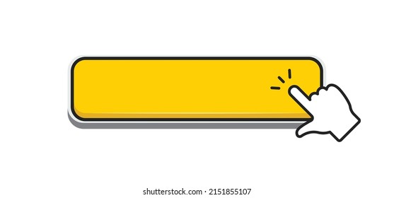 Click here button with hand clicking icon. 