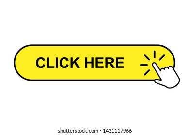 Click here button with hand icon