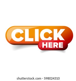 Click Here button vector