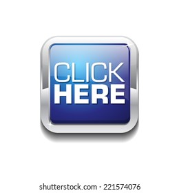 Click Here Colorful Vector Icon Design