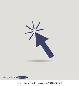 click here icon