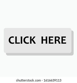 Click Here Icon - Direction Illustrations, Vector Sign & Trendy Symbol.