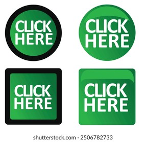Click here icon. vector illustration