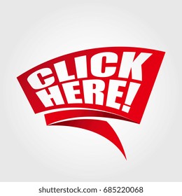 Click here labels banners