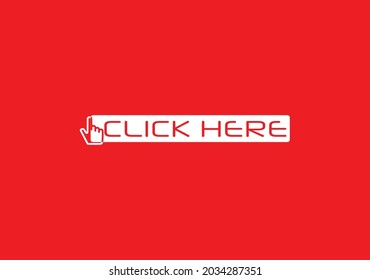 Click here logo and icon design template